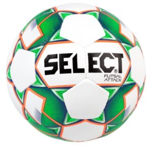 Select Attack | lopta za futsal | bijelo-zelena