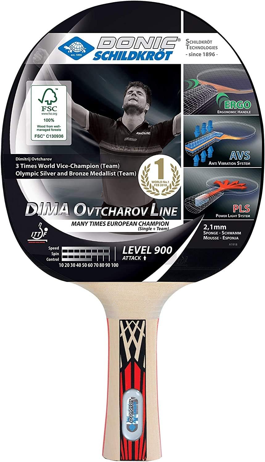 Reket za stolni tenis Donic Spinmax 900_1