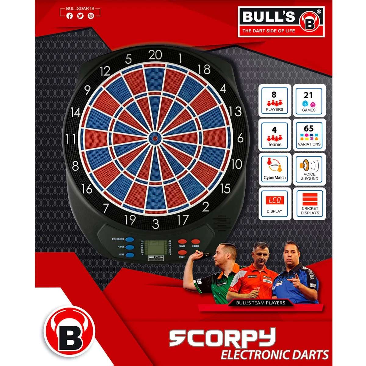 Elektronski pikado Bulls Scorpy_2