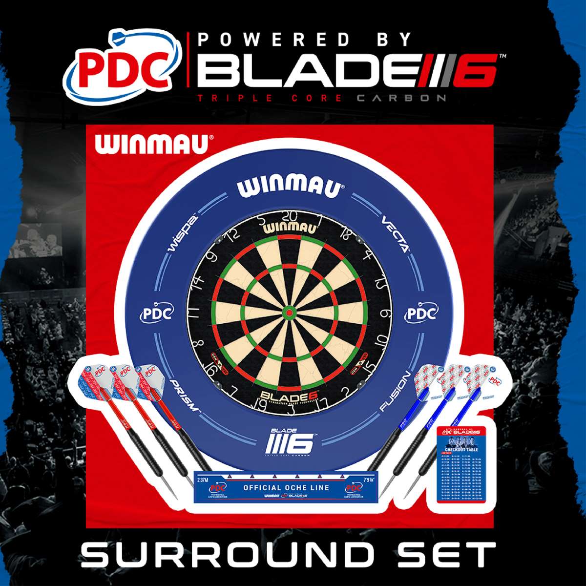 Profesionalni pikado set Winmau Blade 6 PDC Surround_7